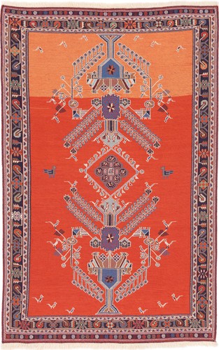 Kelim sirjan teppich 100x156 - kelim,