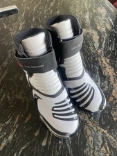 Vanucci Motorradstiefel Weiß