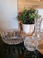 Vintage ~ 3 Teile Bleikristall