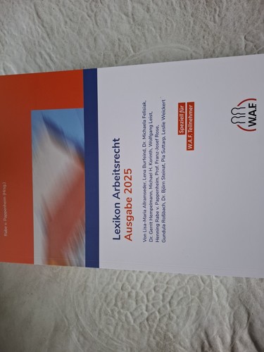Lexikon arbeitsrecht 2025 - arbeitsrecht,