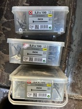 3 Packungen Edelstahl