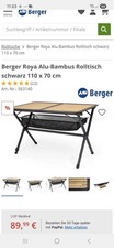 Fritz Berger Campingtisch