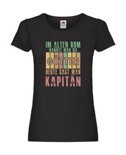 Im Alten Rom: Kapitän | Schiffskapitän | Schiff Damen Shirt Schwarz