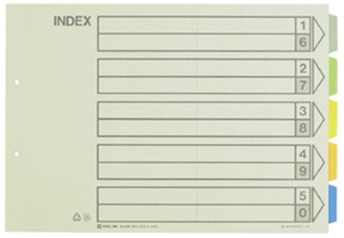 King jim tab color index - king, b4