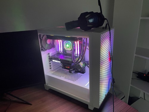 Gaming desktop tower weiß - gaming,