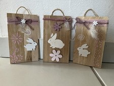 3x Deko Schilder Zum