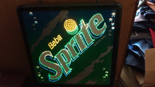 Sprite werbung glasfaser - sprite, werbung,