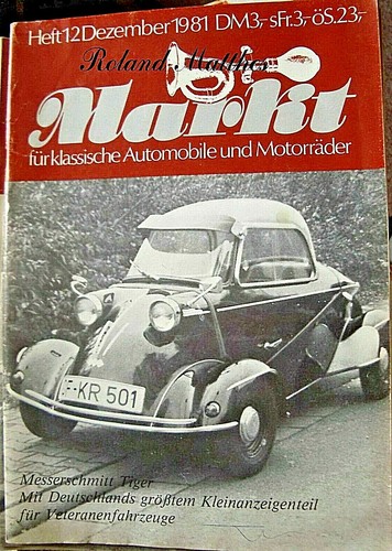 Markt messerschmitt - markt, 12-81+messerschmitt