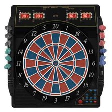 Karella CB -50 Dartautomat Turniermaße elektronische Dartscheibe 2-Loch Segmente
