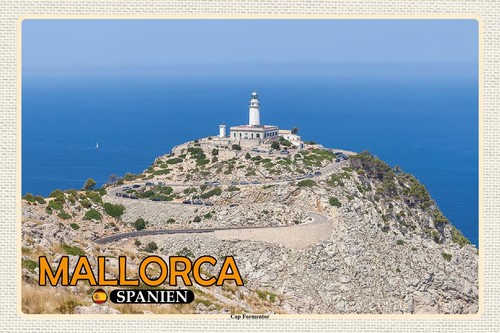 Holzschild 18x12 mallorca - holzschild,