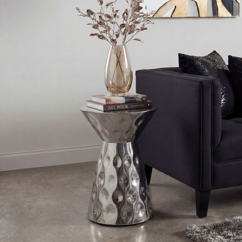 Beistelltisch 36cm silber - beistelltisch,