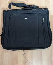 Koffer Anzug Kleidertasche Deluxury mit Tragegurt,schwarz