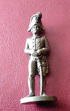 Offizier Metallfigur um 1814