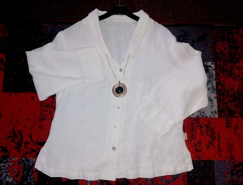 Deerberg leinen bluse - leinen,