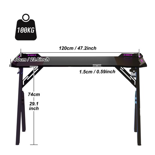 Led gaming schreibtisch - gaming,