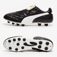 Puma King Top di FG Herren Fußballstiefel GRÖSSE 7,5 9,5 Leder schwarz