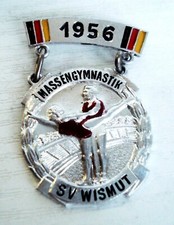  DDR Abzeichen Massengymnastik SV Wismut 1956
