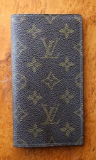 LOUIS VUITTON COUVERTURE AGENDA DE POCHE MONOGRAM CANVAS