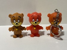 Rolf Kauka Bussi Bär 3 x Comic Figur Fischer Vintage 70er Jahre Set Varianten