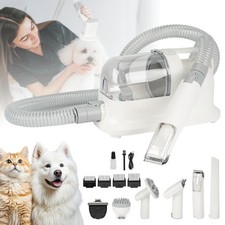 Hundeschermaschine mit Staubsauger Leise Schermaschine Hundehaarschneidemaschine