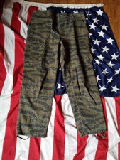 US Army Tiger Stripe Large Regular Hose Trousers