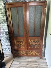 Jugendstil Schrank Wurzel Holz