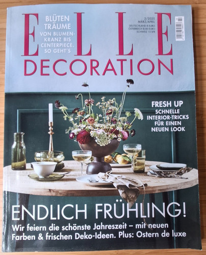 Elle decoration märz april - elle, märz/april
