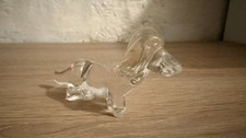 Kleine Glasfigur Dackel –