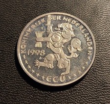 ECU-Münze Niederlande 1998 - "Jan Jansen en de Kinderen" (P)