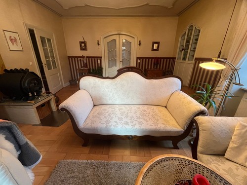 Neo biedermeier sofa - sofa, aus