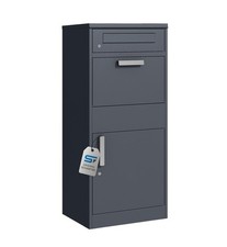 SCHARTEC Paketbox XXL Briefkasten Paket Box abschließbar wetterfest groß Outdoor