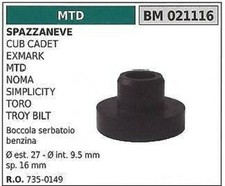 Busch MTD Schneepflug Cub