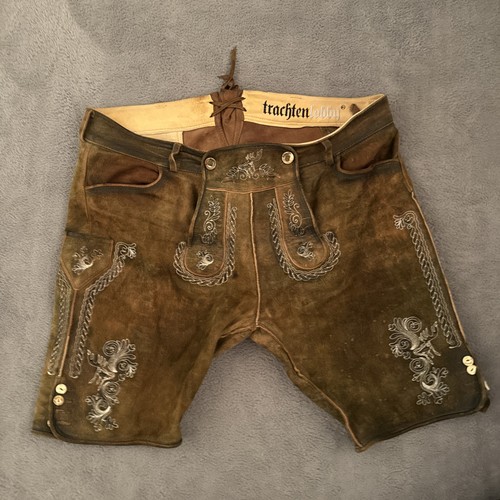 Herren trachten leder - leder, braun