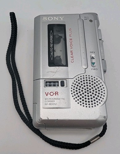 Sony microcassette corder - sony, microcassette-corder