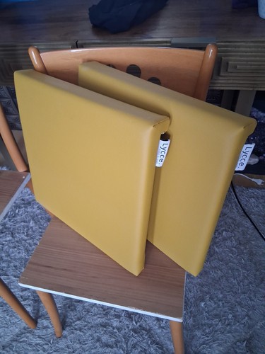 Lycce sitzkissen kunstleder - sitzkissen,