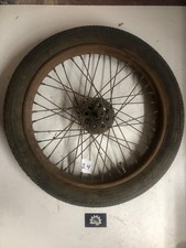 Oldtimer Motorrad Speichenrad