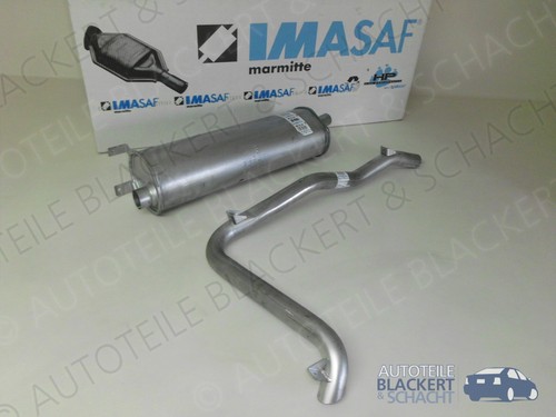 Imasaf auspuff für mercedes - auspuff,