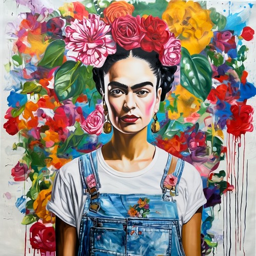 Motiv frida kahlo - frida,
