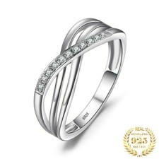 Luxus Echt 925 Sterling SILBER