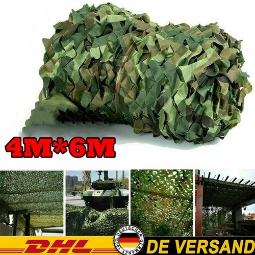 4x6m camouflage jagd tarnnetz - 4x6m,