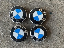 4x Original BMW Nabendeckel Nabenkappen 68mm