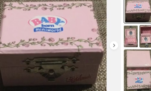 Mini baby born - baby, schatztruhe