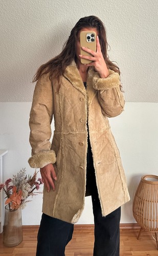 Vintage 70s suede penny - suede,