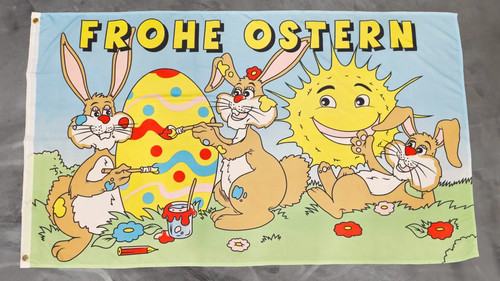 Fahne flagge frohe - fahne,