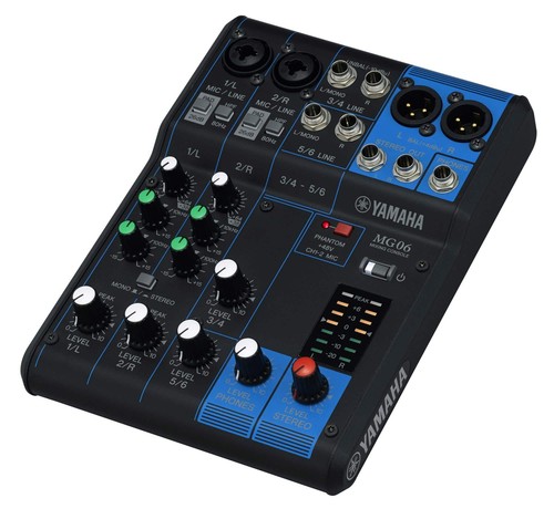 Yamaha mg06 mischpult mixer - yamaha,