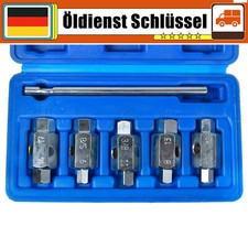 Öldienst-Schlüssel-Satz 6-tlg. Vierkant Werkzeug KFZ Ölablass Schraube Ölwanne