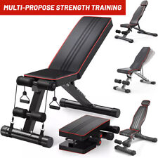 Klappbare Hantelbank Multifunktion Training Fitness Bank Bauchtrainer Schrägbank