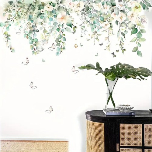 Florale wandtattoos mit - wandtattoos,