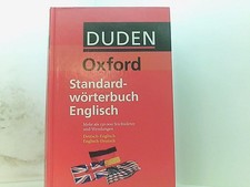 Duden-Oxford - Standardwörterbuch Englisch: Deutsch-Englisch/Englisch-Deutsch De