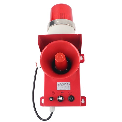 Industrie signalhorn mit licht - industrie,